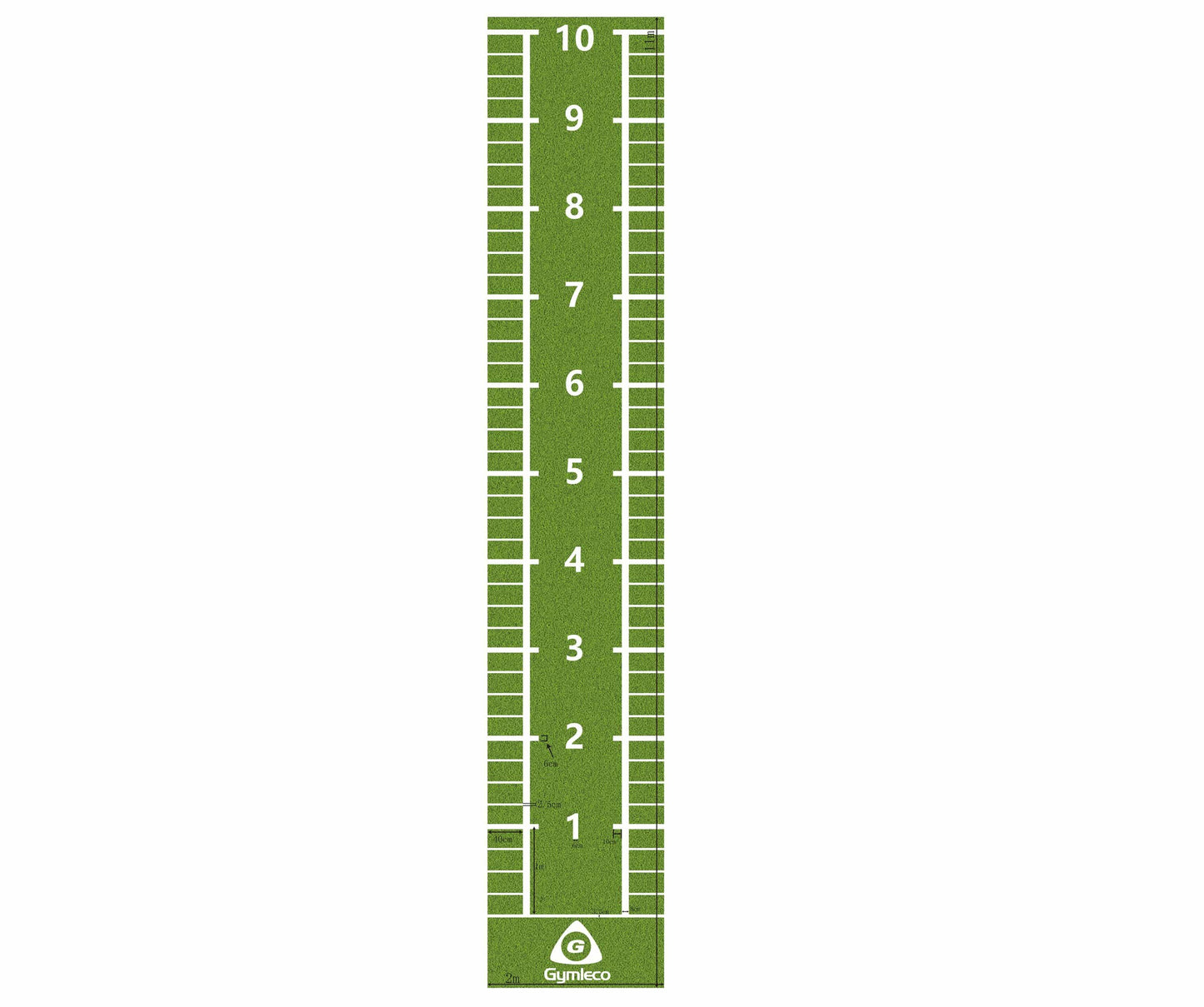 Artificial Gym Grass Track, Green