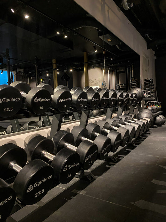 Dumbbell Rack, 10 Pairs, 2.3 m