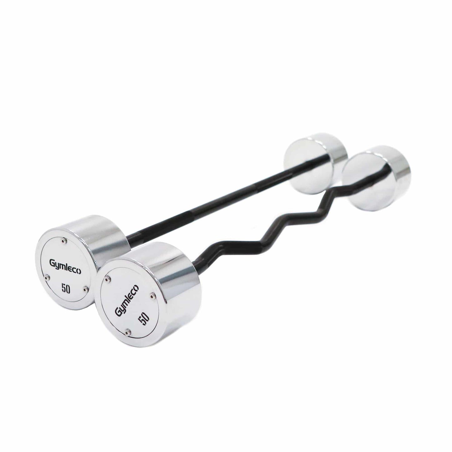 Fixed Barbells in Chrome