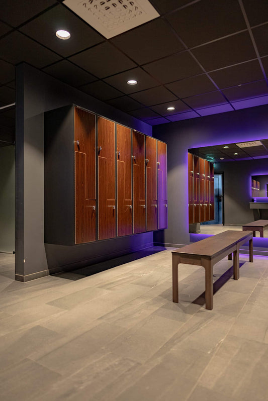 Gym Locker, 6 L-shaped doors