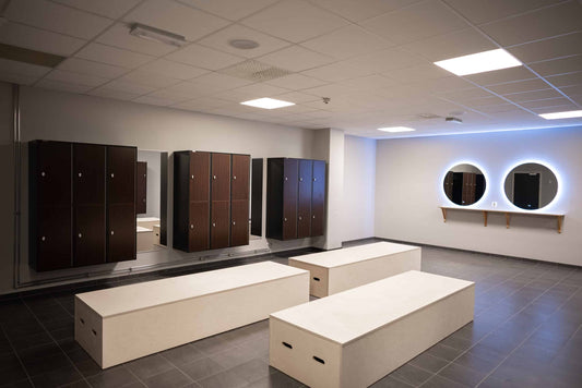 Gym Locker, 2 N-shaped doors