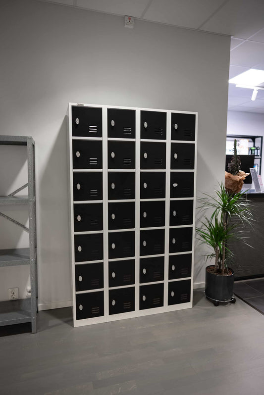 Safety Locker, 28 doors