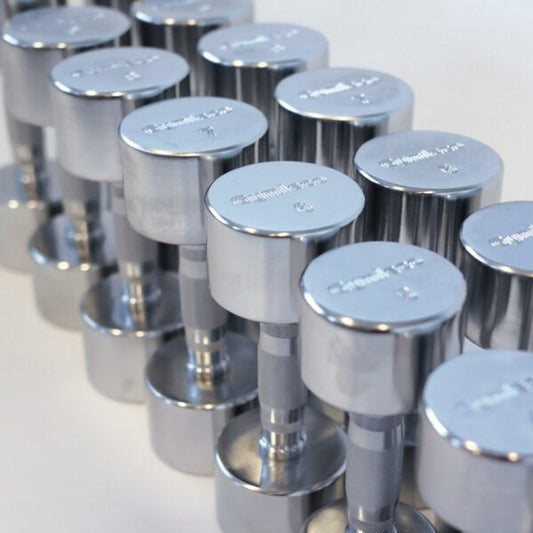 Premium Chrome Dumbbells 1-10 kg
