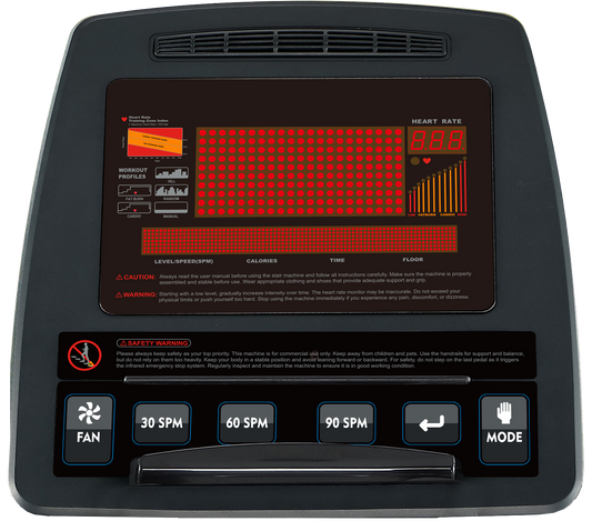 LE22S Stair machine Trappmaskin console