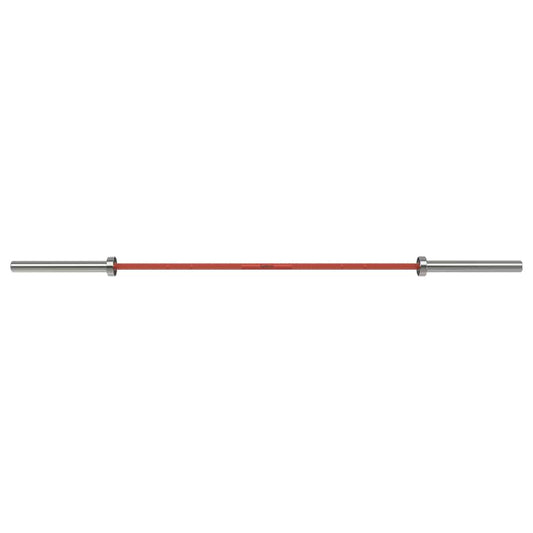 810CR Cerakote Weightlifting Bar, Men, Red