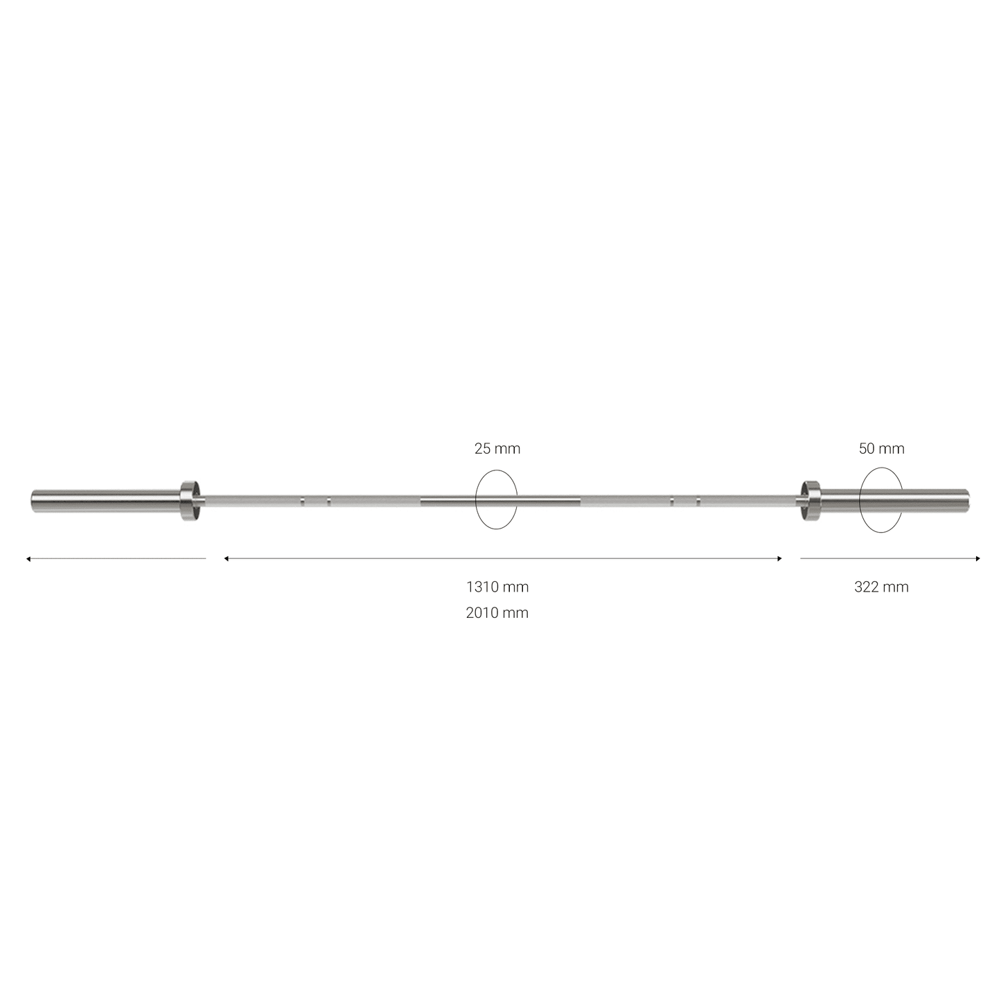 812 Weightlifting Bar, Women