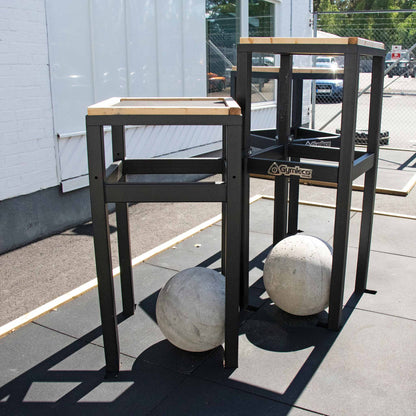 Podiumset voor Atlas Stones