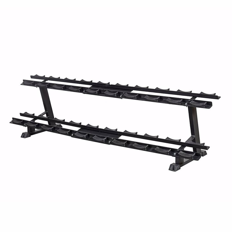 Dumbbell Rack, 10 Pairs, 2,3 m – Gymleco Benelux