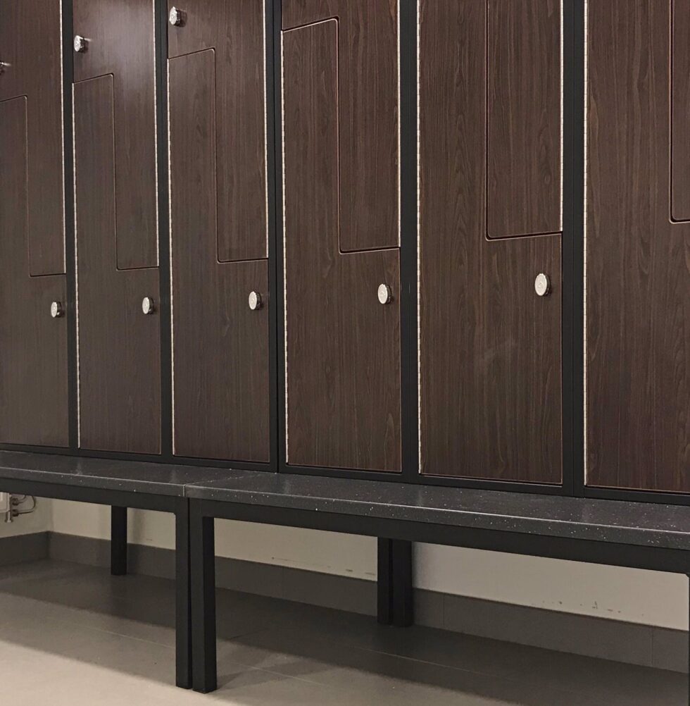 Gym Locker Bench