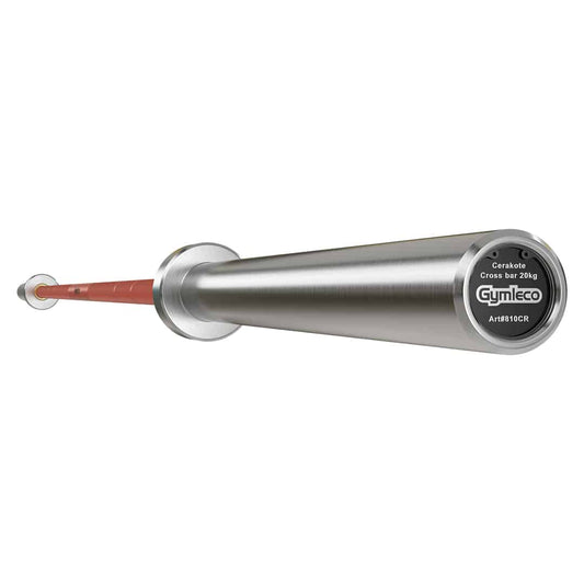 810CR Cerakote Weightlifting Bar, Men, Red