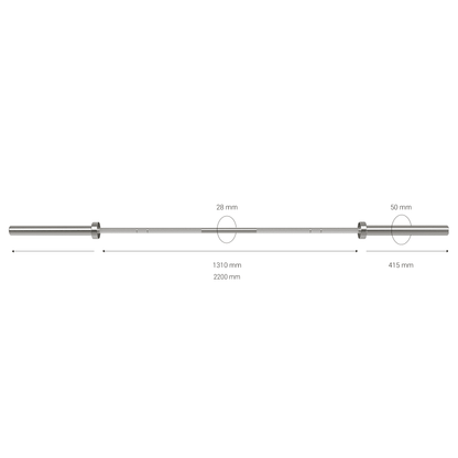 810 Weightlifting Bar, Men